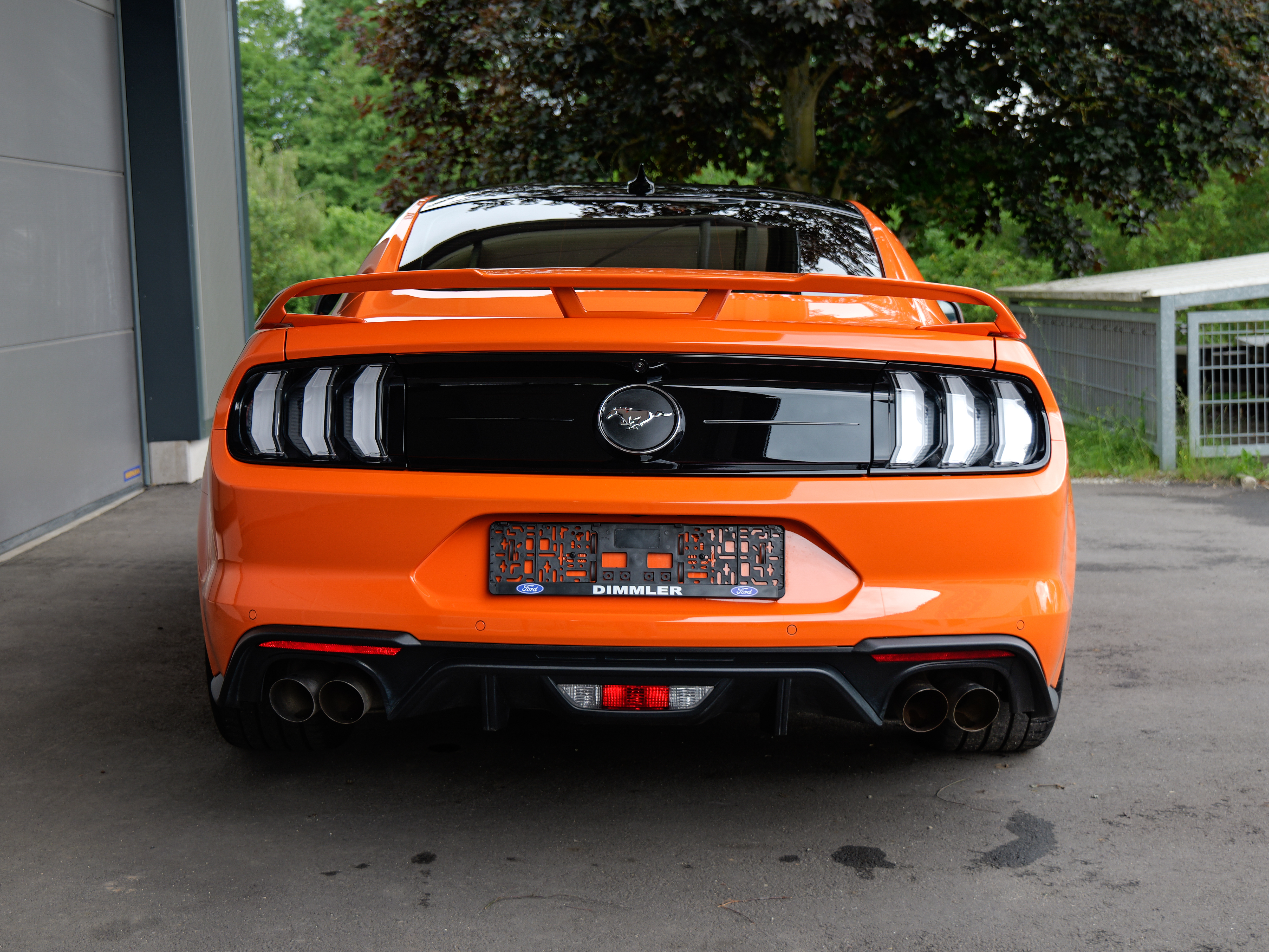 Detail des Ford Mustang